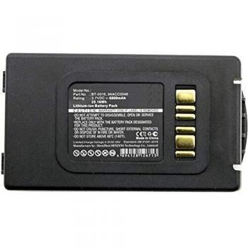 Microbattery mbxposba0063 accesorio para lector de codigo de barras accesorio para lector de codigos de barras bateria negro datalogic skorpio x3 skorpio x4 ion de litio 6800 mah