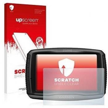 upscreen Protector Pantalla Compatible con Garmin Zumo 595LM Película Protectora – Transparente, Anti-Huellas