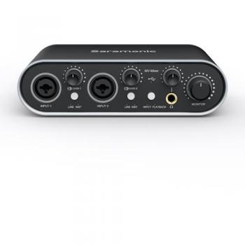 Saramonic MV-Mixer Dual-Channel USB Audio Interface for Musicians and Singers