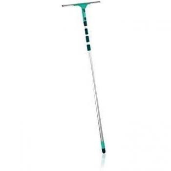 Limpiacristales Telescópico Leifheit Window Slider XL 145-415 cm con Funda de Microfibra