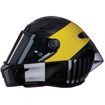 Casco Integral Nolan X-804 RS Ultra Carbon Combo Gara Amarillo-Gris-Negro Talla L