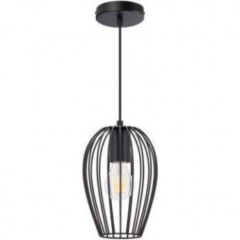 Lámpara Colgante LED de Metal Telmi Negro