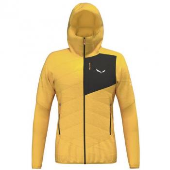 Salewa Ortles Hybrid TirolWool® Responsive Hooded Jacket - Yellow - Size XXL