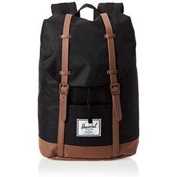 Herschel casual Negro/ Silla De Montar Marrón