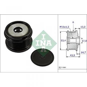 Rueda libre alternador 535 0237 10 INA