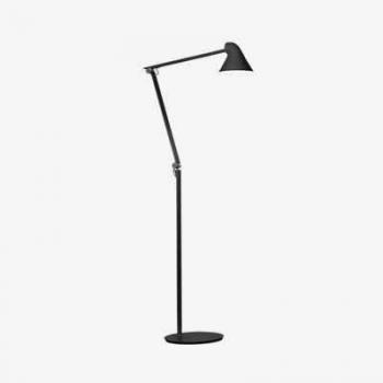 Lámpara de pie LED Louis Poulsen NJP 2.700 K negra