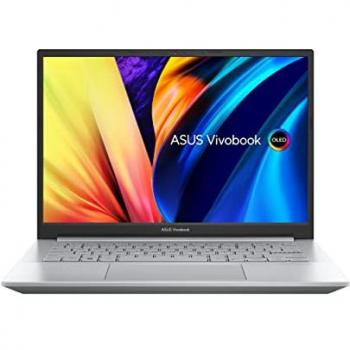 Portátil Asus Vivobook Pro 14 Full HD, AMD Ryzen 7 5800H, 16GB RAM, 512GB SSD, Radeon Graphics, Windows 11 - Teclado QWERTY Español Plata