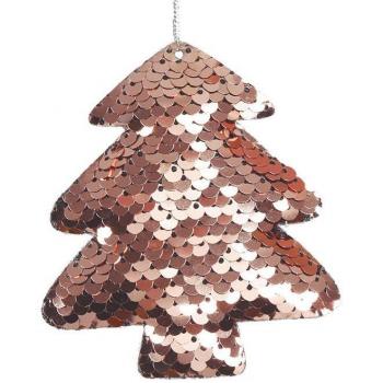 Guirma Bolsa de 2 Árboles Lentejuelas Malva 8 cm
