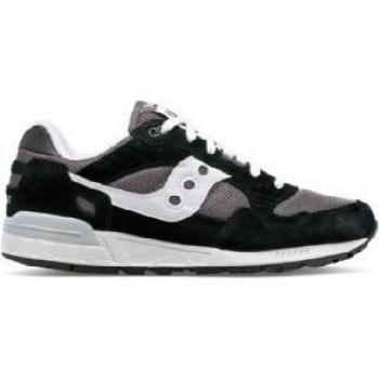 Saucony Shadow 5000 Men's Black Leather Sneakers