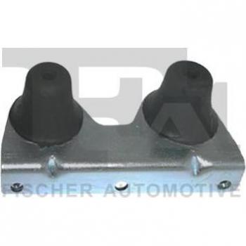 FA1 Tira de goma para sistema de escape 113-980, soporte de tubo de escape, material resistente a altas temperaturas, diseño específico para ajuste en vehículos, fácil instalación y durabilidad garantizada
