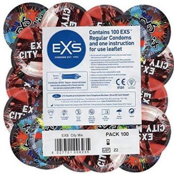 Healthcare Exs City Mix Condoms - 100 pack 300 g