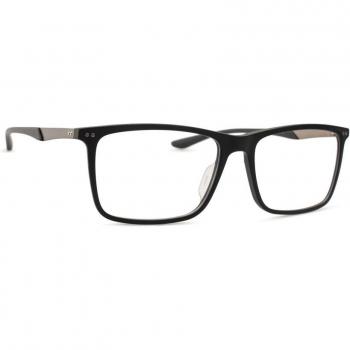 Puma PU0096O Rectangular Full-Rim Acetate Glasses for Men - 56mm/17mm/140mm, Black