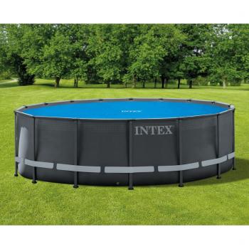 Cubierta de piscina solar polietileno azul 470 cm Intex