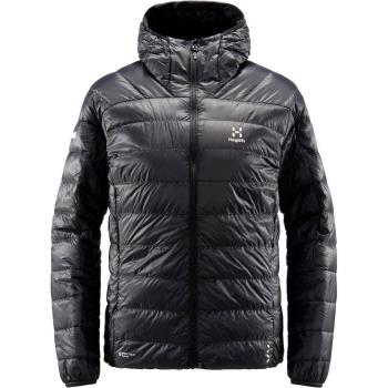 Haglöfs L.I.M Down Hood Chaqueta mujer negra XL