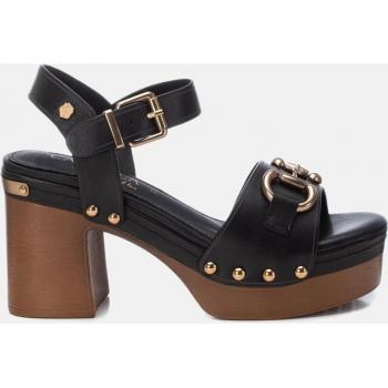 Sandalia de Tacón Carmela 161478-01 Piel Negro Mujer
