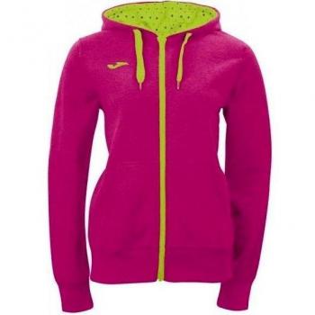 Joma Combi - Sudadera para mujer, color rosa / lima, talla S