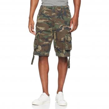 Brandit Urban Legend Men's Cargo Shorts - Olive/Camouflage