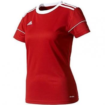 adidas Squad 17 JSY W T-Shirt, Mujer, Power Red/White, 2XL