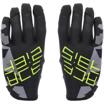 Acerbis Guantes de Cross Zero Degree 3.0 Negro-Amarillo (XL)