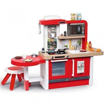 Smoby- Cocina Juguete evolutiva, Color Rojo