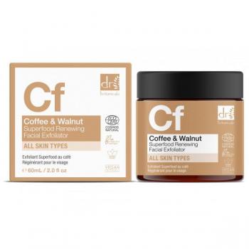 Vegan Coffee & Walnut Superfood Facial Exfoliator - 60ml