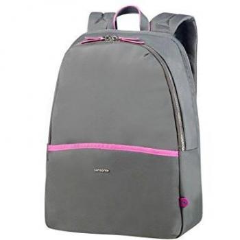 Samsonite Nefti - Backpack 14.1 Mochila tipo casual, 41 cm, 15 liters, Gris