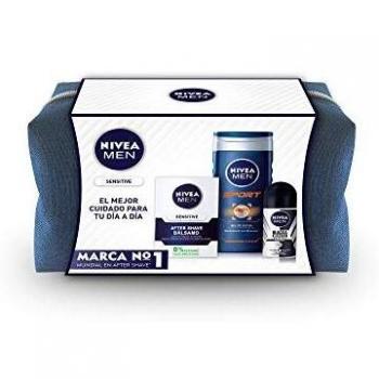 NIVEA Men pack sensitive gel de ducha 250 ml + after shave 100 ml + deo 50 ml