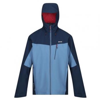 Chaqueta Impermeable y Transpirable para Hombre Regatta Birchdale Azul 2XL