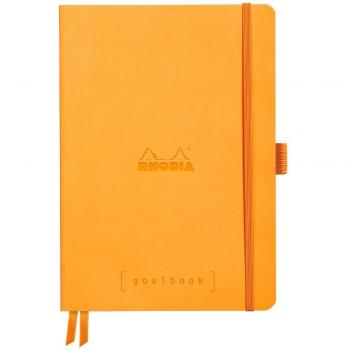 Cuaderno de Tapa blanda A5 - Rhodia 117775C - Cuadricula (5x5mm) - 14,8x21 cm - Naranja