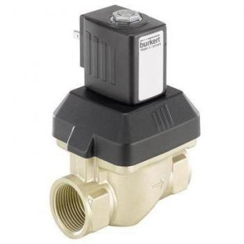 Bürkert 221 Solenoid Valve, 3/4 Female G, Pilot Operated, NC, 230VAC, Brass, NBR Seals, 0-10bar