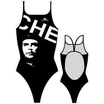 Traje de Baño Turbo Che Guevara Bikini 5XL Mujer Noir/Blanco