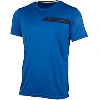 Dunlop 71390 Camiseta, Azul Real, 128 Boys