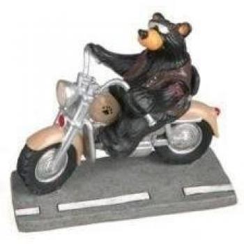 Harley Biker - Bearfoots Oso Negro figura