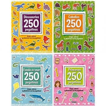 250 pegatinas