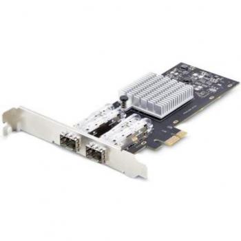 StarTech.com 2-Port GbE SFP Network Card PCIe 2.0 x1 Intel I350-AM2 2x 1GbE Controller 1000BASE Copper/Fiber Optic Dual-Port Gigabit Ethernet NIC Desktop/