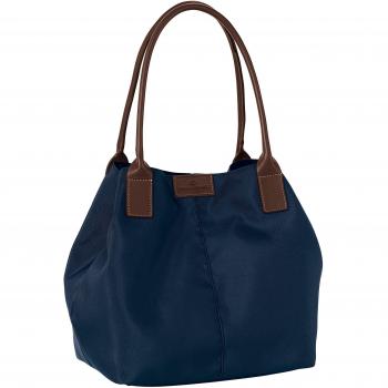 Tom Tailor Acc MIRI Shopper, beige 10721 50 - Bolso de asas de nailon para mujer, color azul, talla 44 x 18 x 27,5 cm