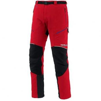 Trango TRX2 PES Stretch FT - Pantalón Largo para Hombre, Color Rojo, Talla 2XL