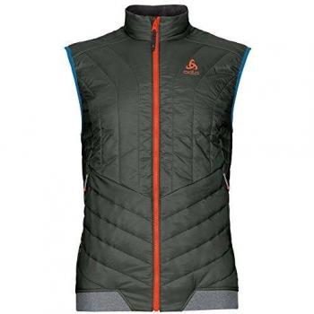 Odlo Cocoon S Zip In Chaleco, Hombre, Verde