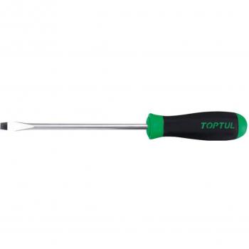 Destornillador plano TOPTUL FAAB0510, 5.0 mm de ancho, longitud de 100 mm