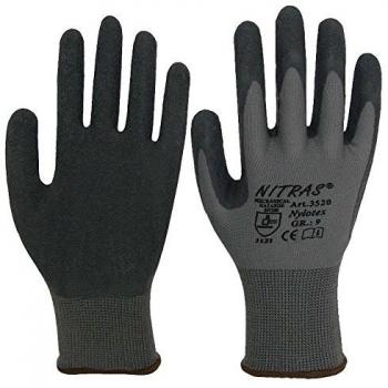 Nitras - 12 pares de guantes de trabajo
