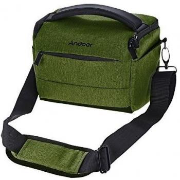 Funda Camara Reflex,Andoer Bolsa Protectora DSLR SLR, Estuche para Cámara Digital ara 1 Cámara 2 Lentes para Canon Nikon Sony FujiFilm Olympus Panasonic