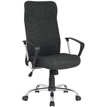 SixBros. Sillón de Oficina Silla de Oficina Silla giratoria Negro - H-935-6/2163