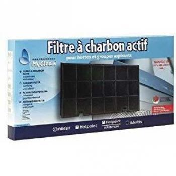 Filtro de Carbón Tipo 150 435 x 217 mm para Campana Extractora Whirlpool y Ariston C00090799