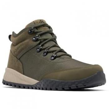 Columbia Botas De Nieve Fairbanks™ Verde, impermeables, aislamiento térmico, suela de goma con tracción, diseño medio para mayor soporte del tobillo