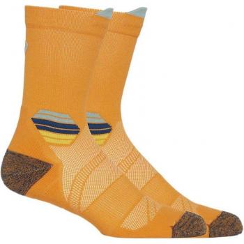 Calcetines ASICS Fujitrail Run Crew naranja tamaño XL