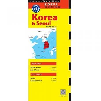 Periplus: Korea & Seoul Country Map