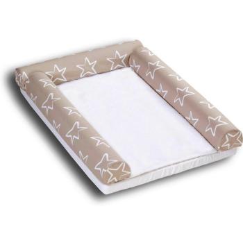 Alondra 631-014 - Cambiador bebé textil estrellas, color beige claro