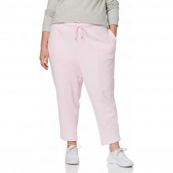 Nike W NSW SWSH FT Plus Pants, Mujer, Pink Foam/Black, 2X