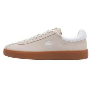 Zapatillas Lacoste Baseshot 224 1 mujer beige marrón
