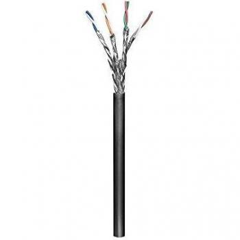 Outdoor CAT 6A S/FTP Network Cable (PiMF), Black, 100m, LSZH, AWG 23